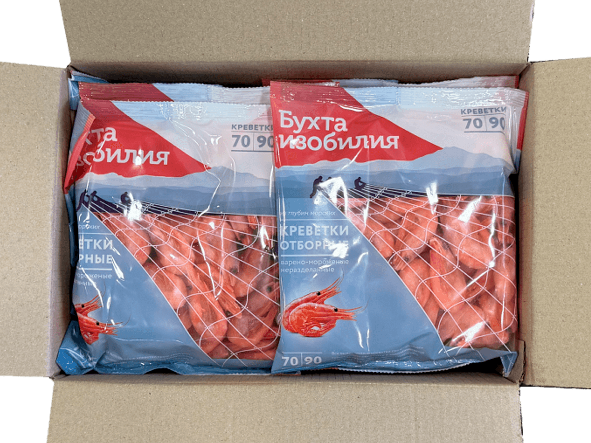 Креветки отборные 70/90
