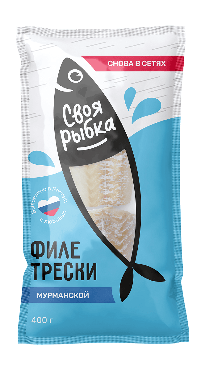 Филе трески мурманской
