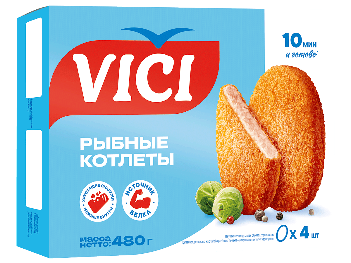 Рыбные котлеты в хрустящей корочке