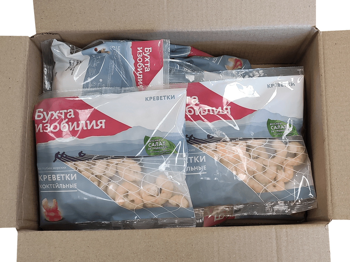 Креветки коктейльные