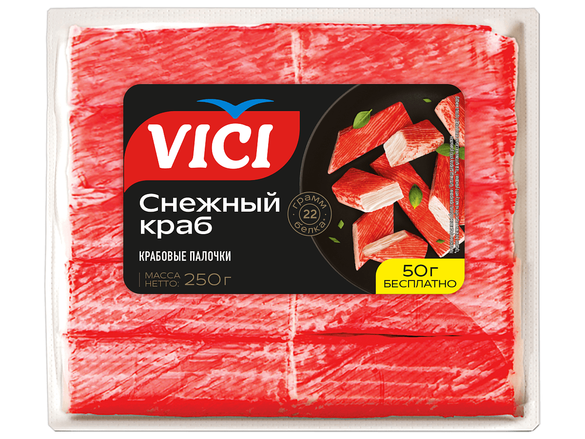 Крабовые палочки Снежный краб охлажденные