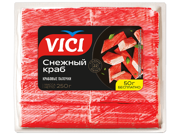 Крабовые палочки Снежный краб охлажденные