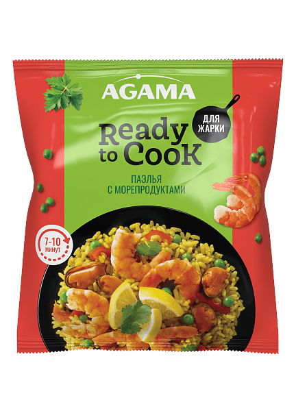 Паэлья с морепродуктами