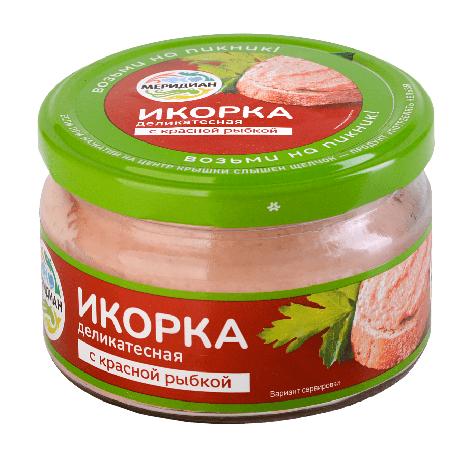 Икорка с красной рыбкой деликатесная