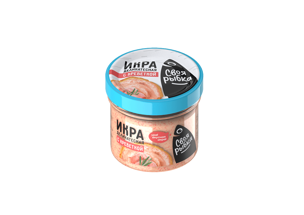 Икра деликатесная с креветкой