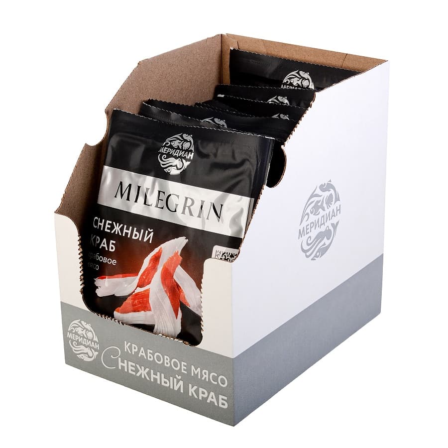 Крабовое мясо снежный краб охлажденное