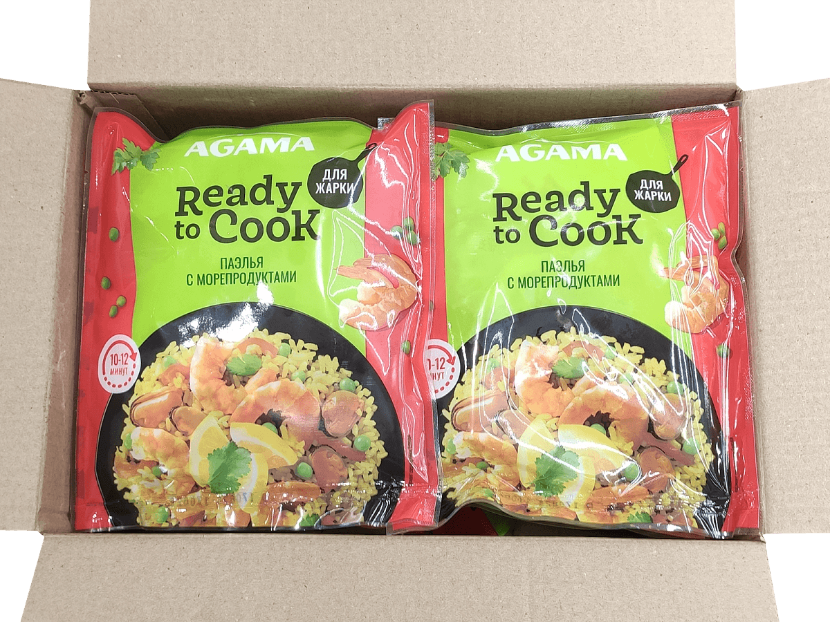 Паэлья с морепродуктами