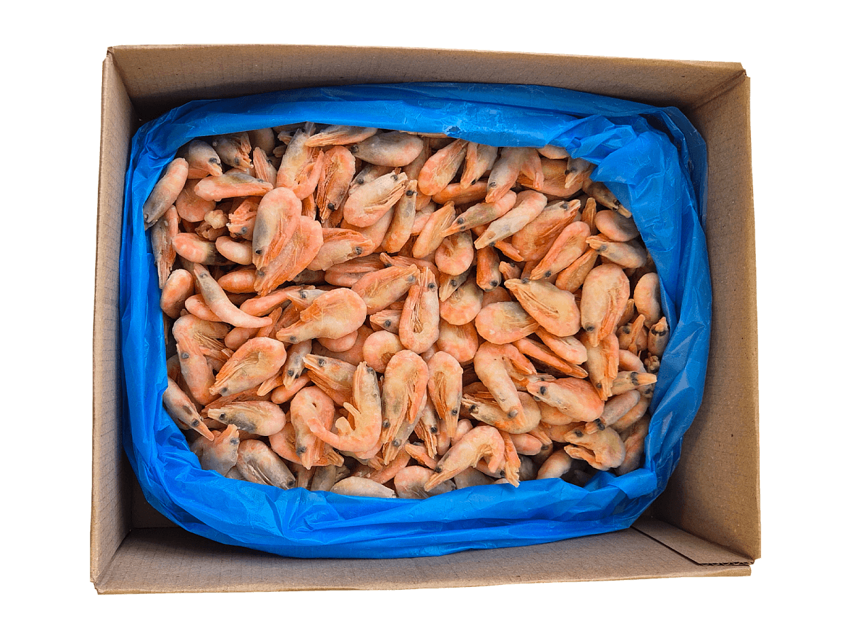 Креветки северные в панцире  90/120 в/м IQF, 5 кг