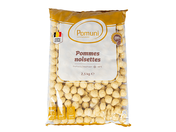 Картофельные шарики в панировке,Бельгия