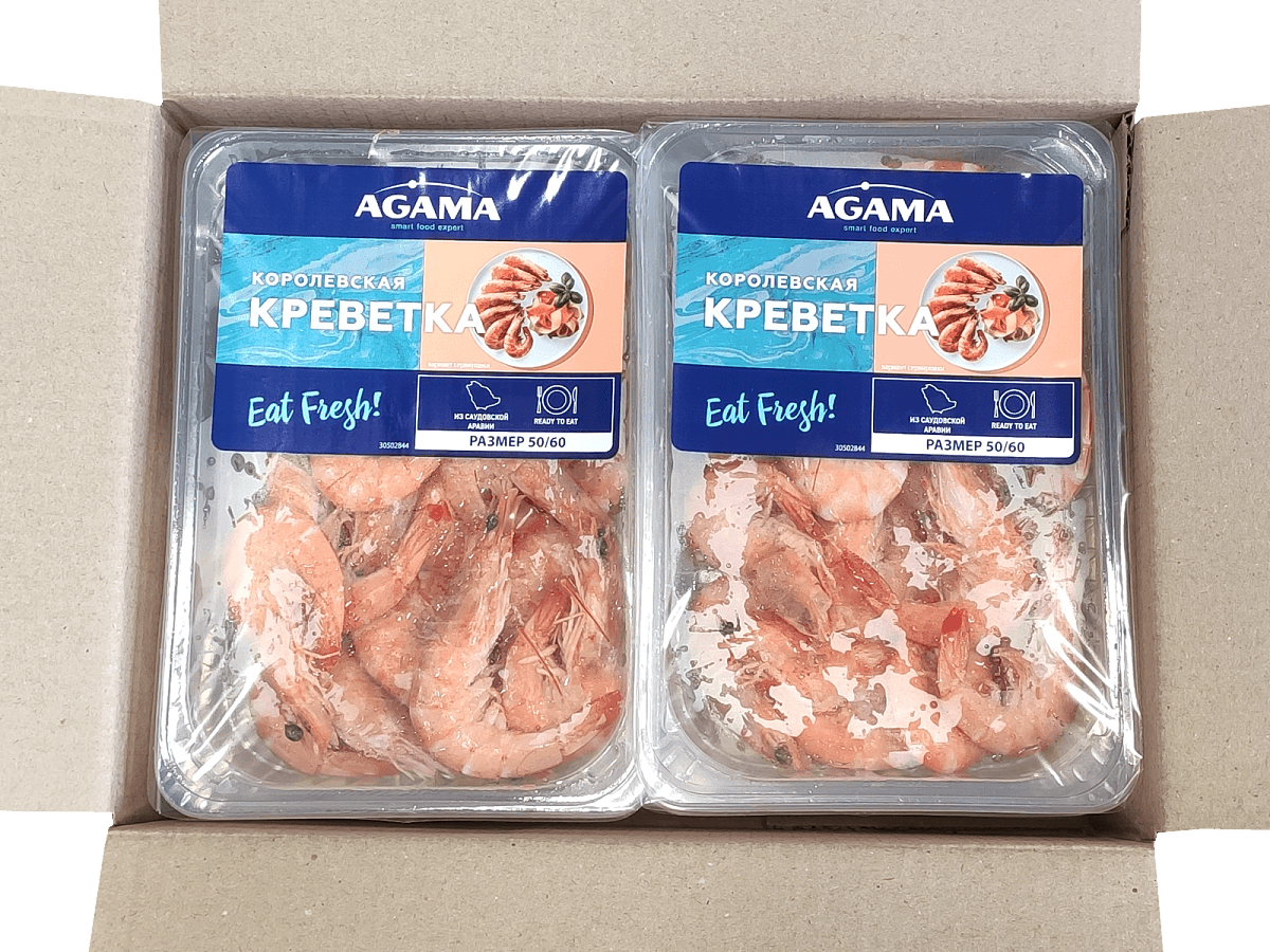 Охлажденная королевская креветка Eat Fresh