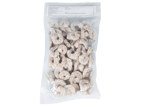 Креветка ваннамей с/м очищ. без вены 26/30, IQF 1кг, Индия