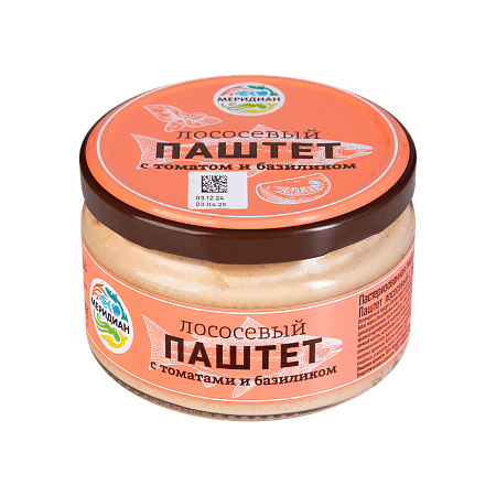 Паштет лососёвый с томатом и базиликом