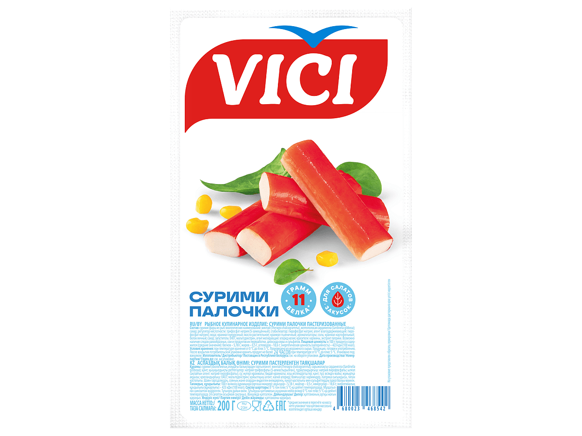 Сурими палочки охлажденные