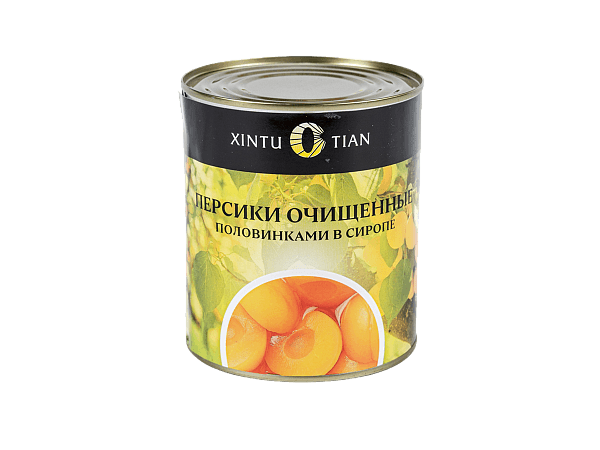 Персики половинки 820г, Китай