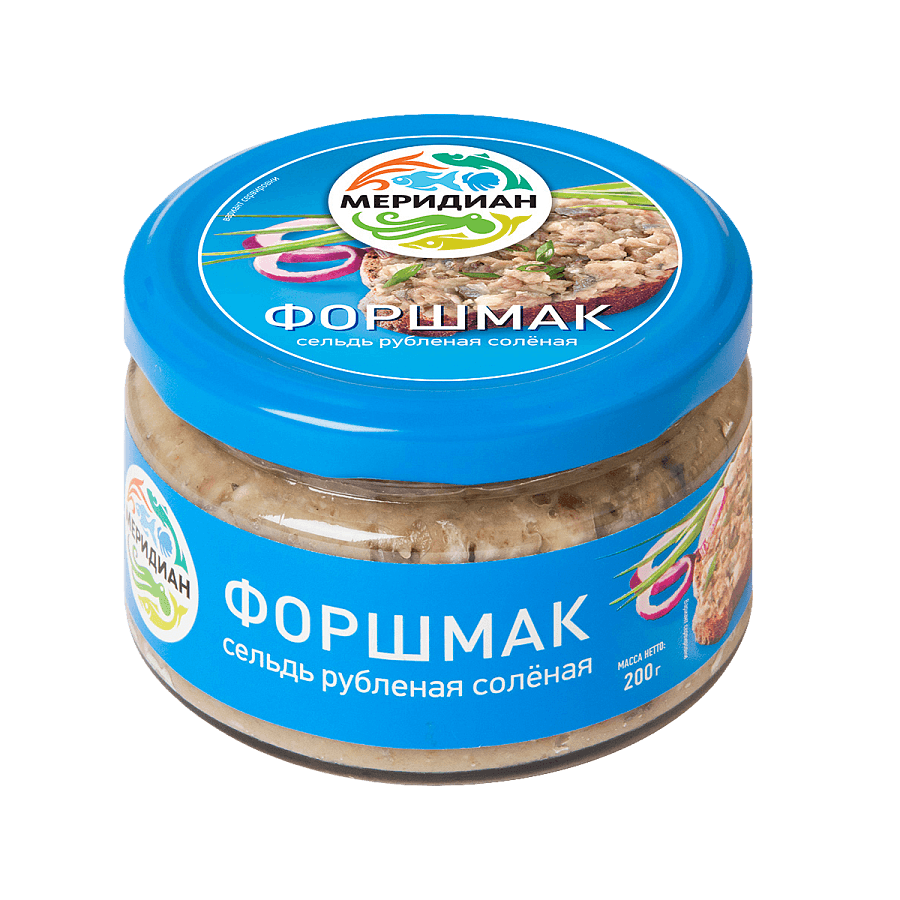 Сельдь рубленая соленая форшмак