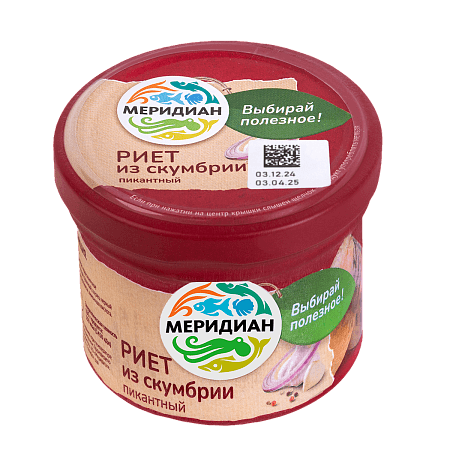 Риет из скумбрии пикантный