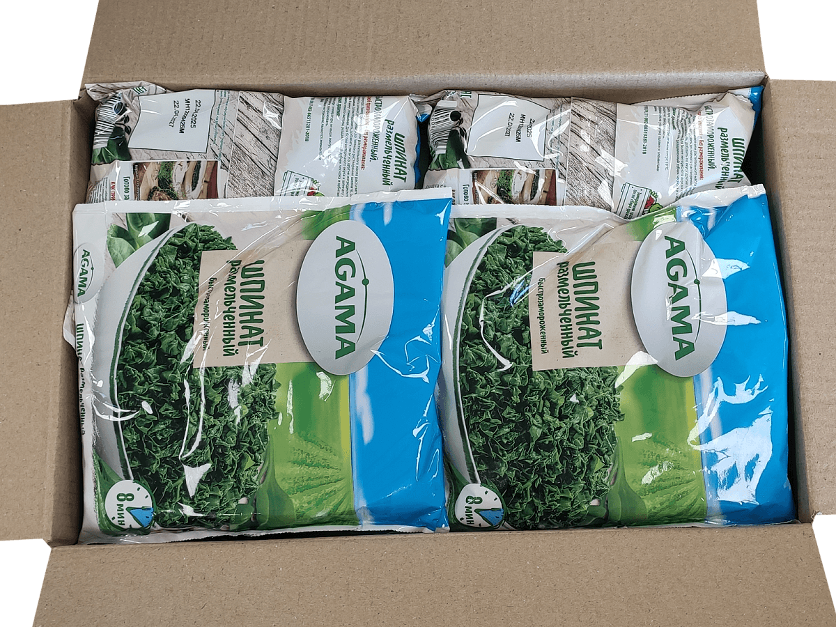 Шпинат размельченный