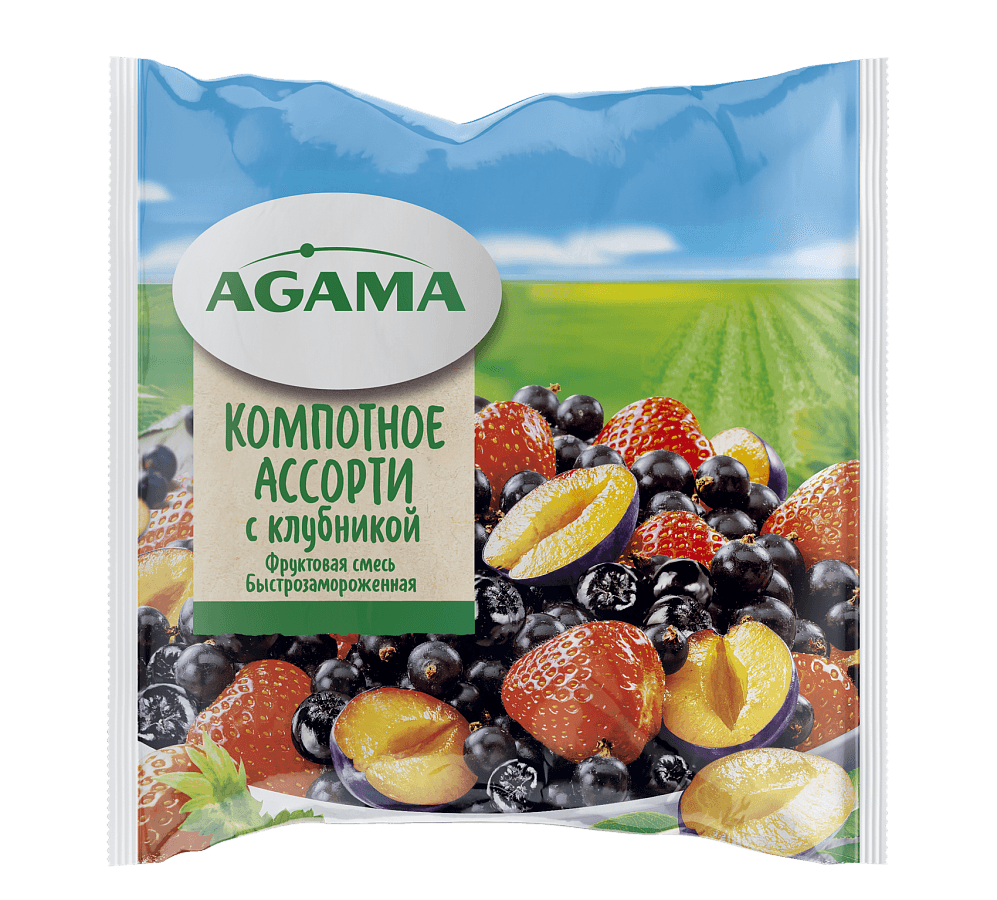 Компотное ассорти с клубникой