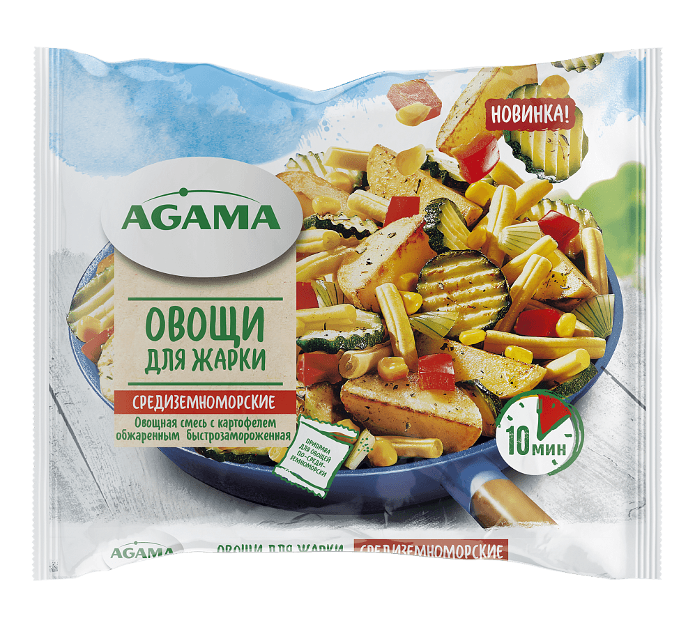 Овощи для жарки средиземноморские