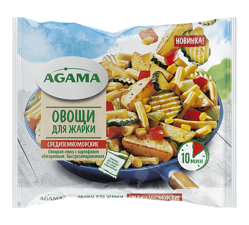 Овощи для жарки средиземноморские