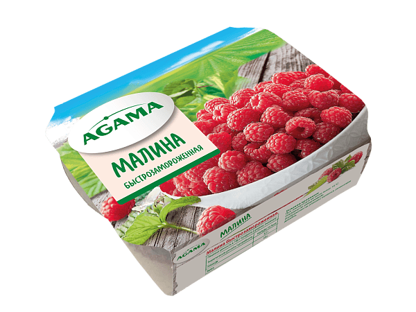 Малина быстрозамороженная
