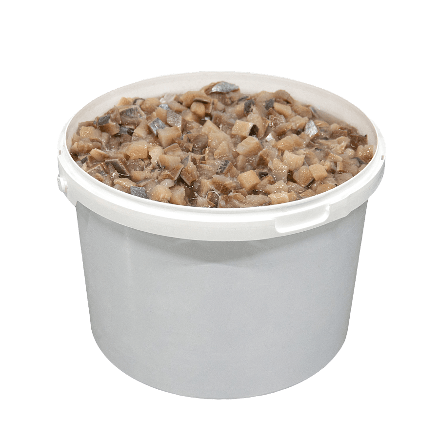 Сельдь кубики в масле вес