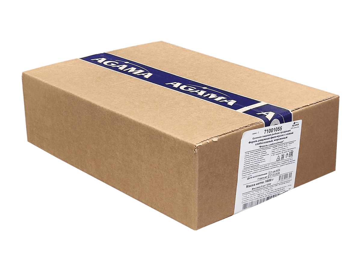 Форель слабосолёная