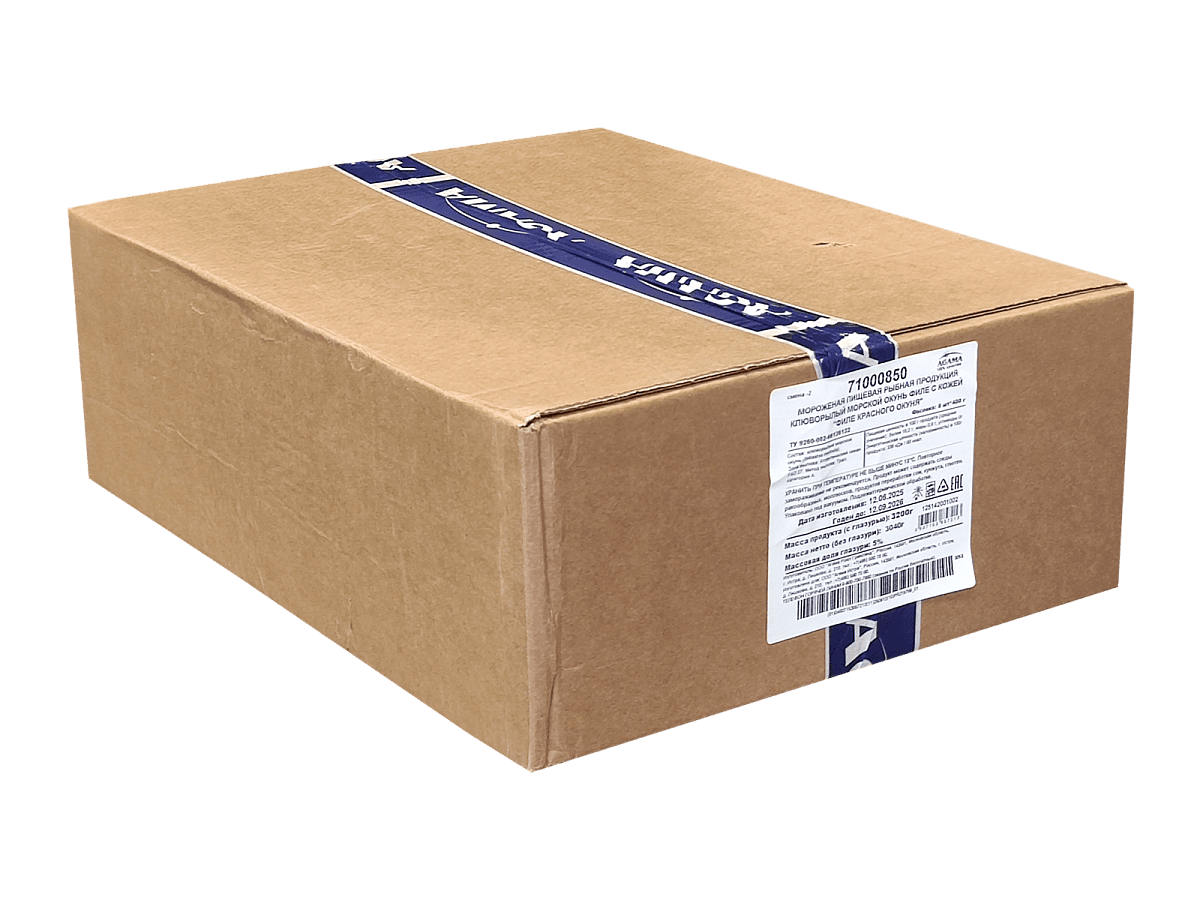 Филе красного окуня