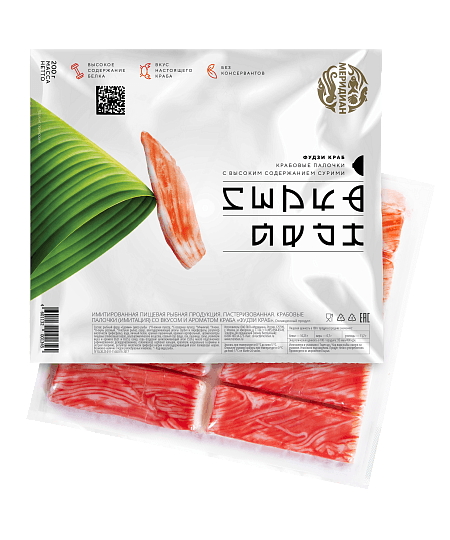 Крабовые палочки "Фудзи краб" охлажденные