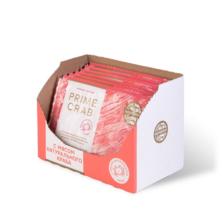 Крабовые палочки prime crab охажденные