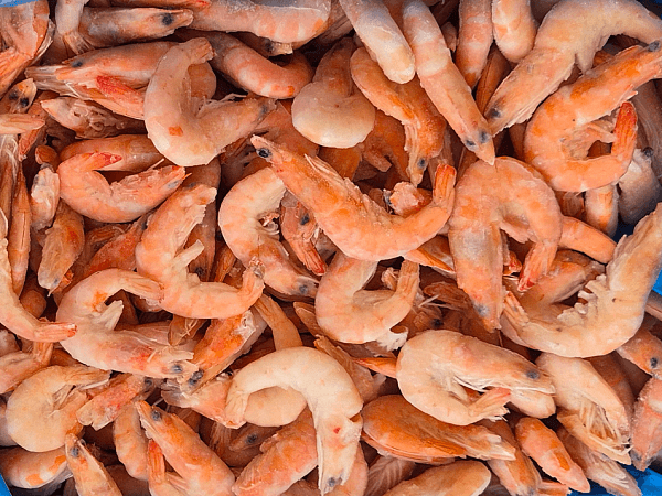 Королевские креветки в панцире 50/70 в/м  IQF, 5 кг
