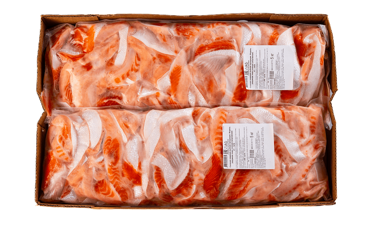 Форель зам. субпродукты брюшки с/с , Беларусь, квант