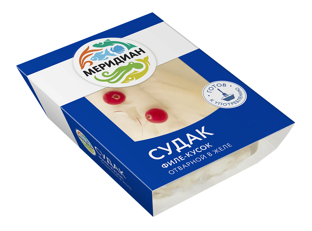 Судак филе-кусок отварной в желе