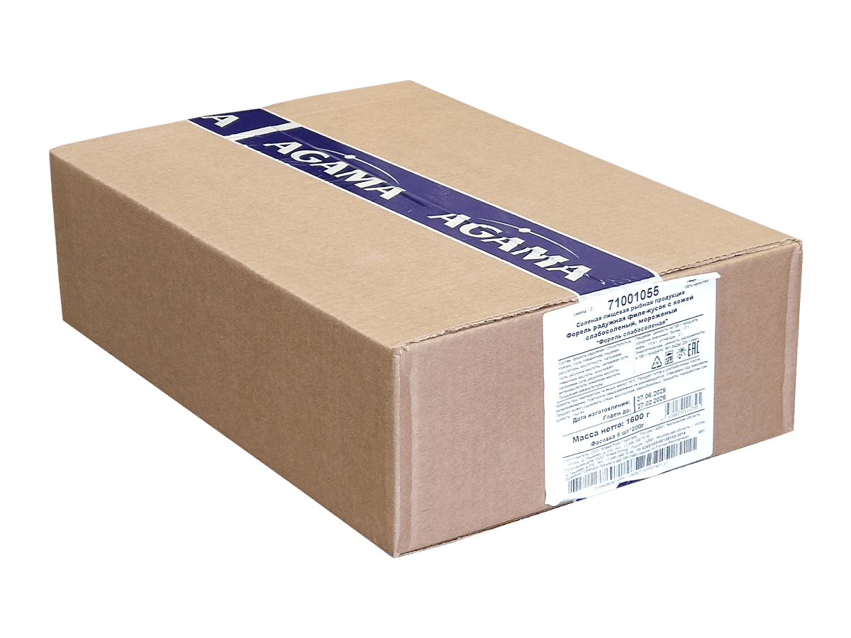 Форель слабосолёная