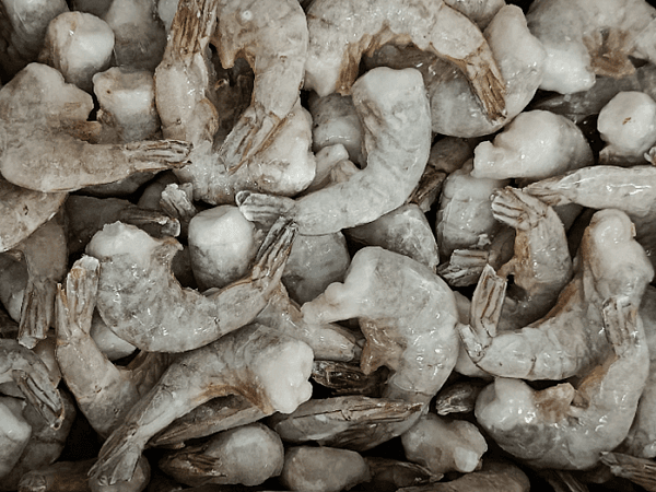 Королевские креветки  без головы в панцире 16/20 с/м IQF, 4 кг