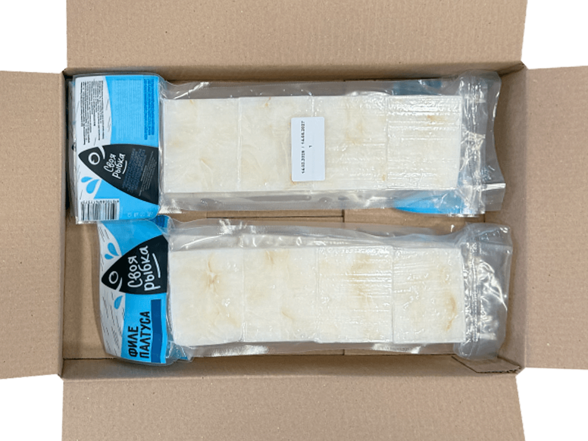 Порционное филе палтуса