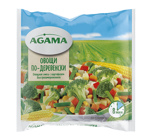 Овощи по-деревенски