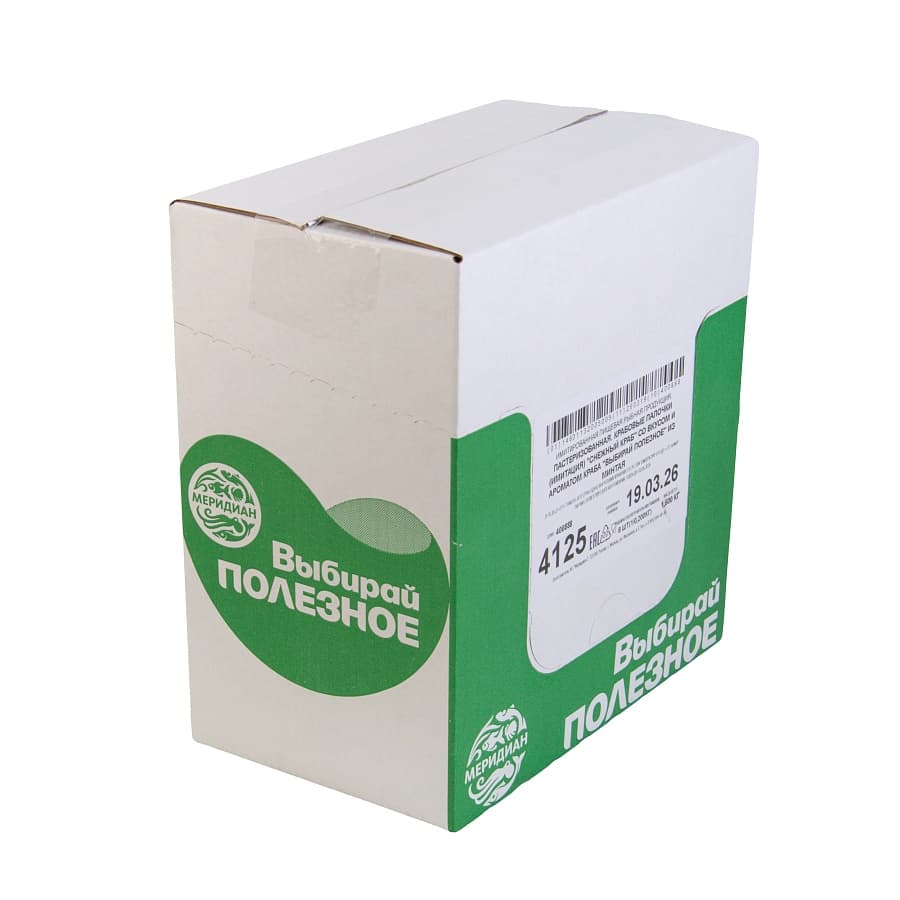 Крабовые палочки снежный краб "Выбирай полезное" охлажденные