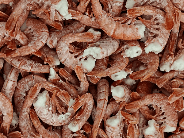 Креветки аргентинские без головы в панцире 41/50 с/м IQF, 4 кг