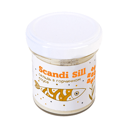 Сельдь филе-кусочки в горчичном соусе Scandi sill