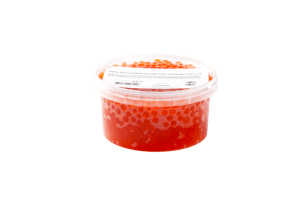 Икра лососевая зернистая соленая горбуши