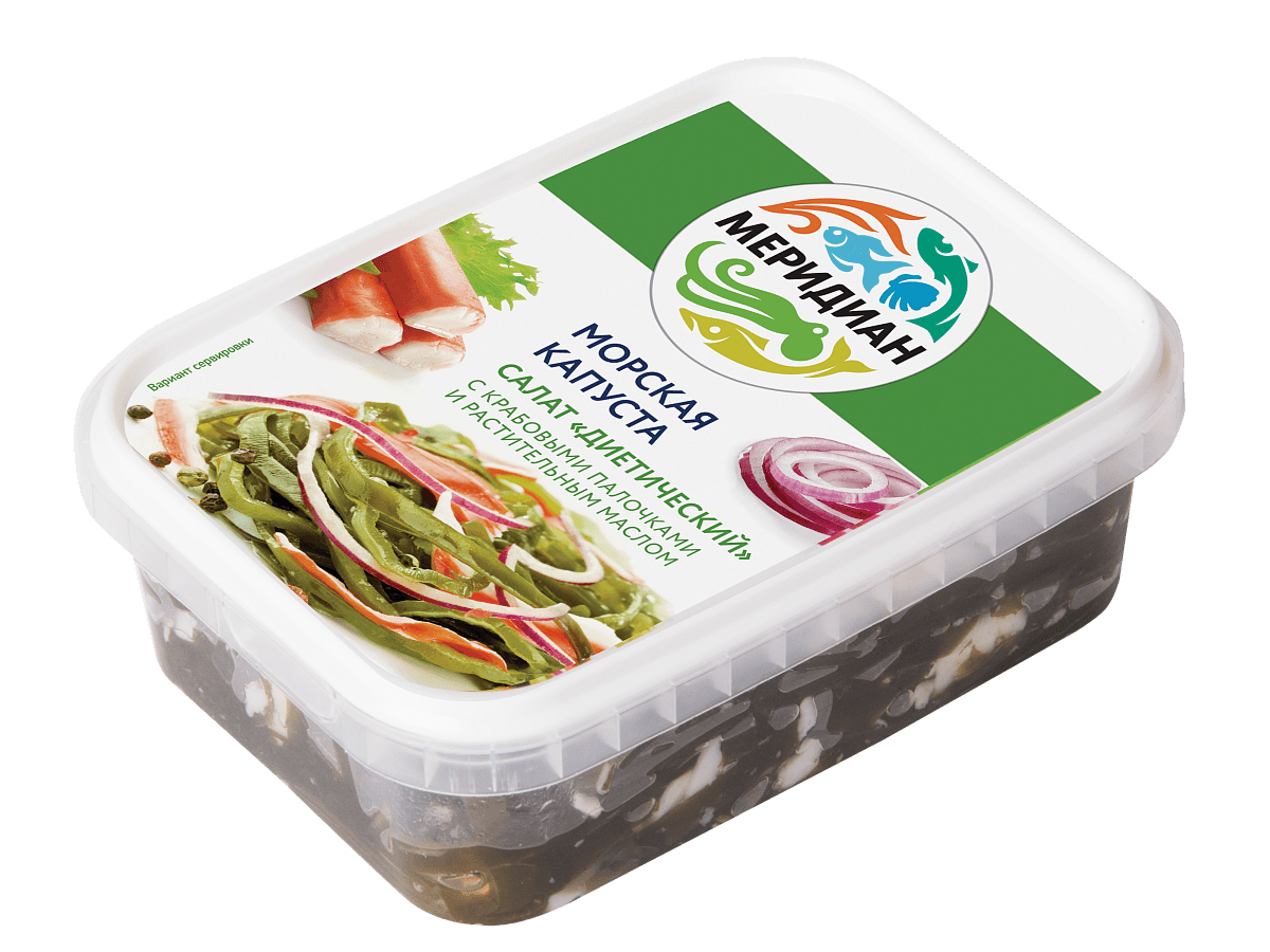 Салат из морской капусты диетический