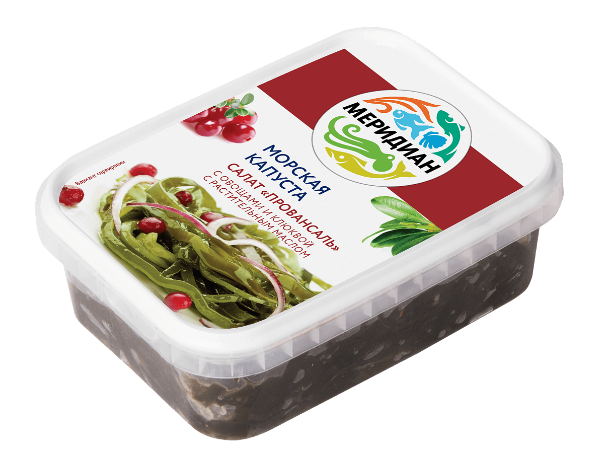 Салат из морской капусты провансаль
