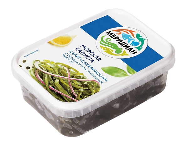 Салат из морской капусты сахалинский