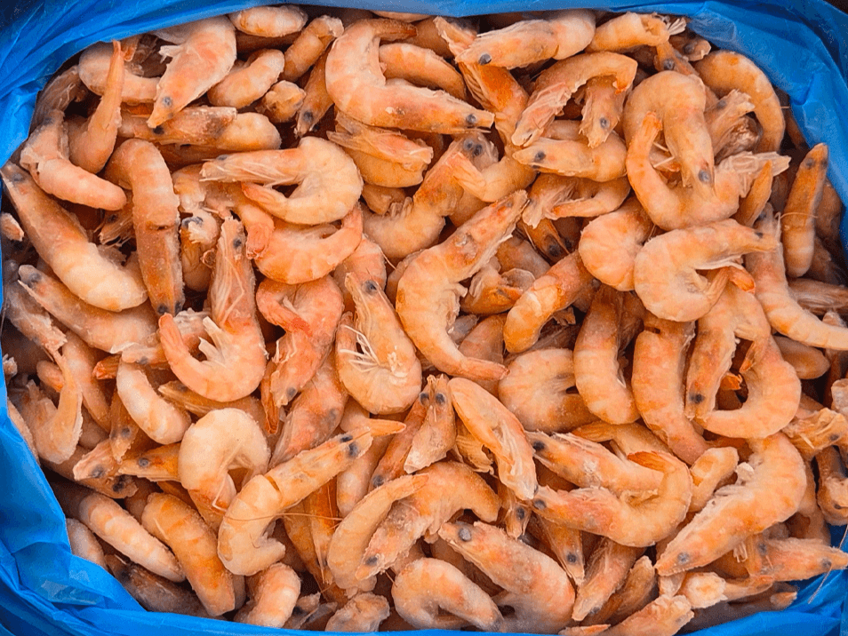 Королевские креветки в панцире 60/80 в/м IQF, 5 кг