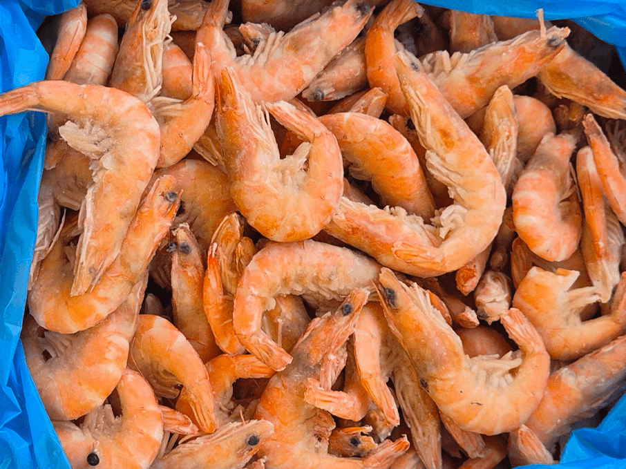 Королевские креветки в панцире XXL в/м IQF, 5 кг