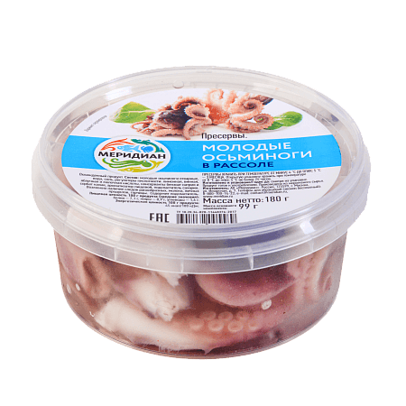 Молодые осьминоги в рассоле