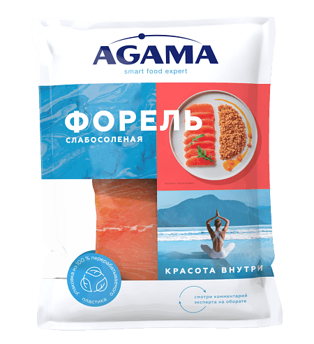 Форель слабосолёная