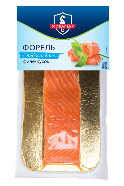 Форель филе-кусок слабосоленая