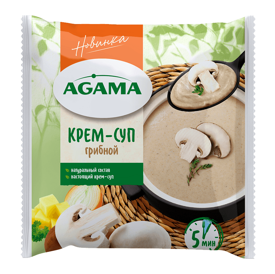 Крем-суп грибной